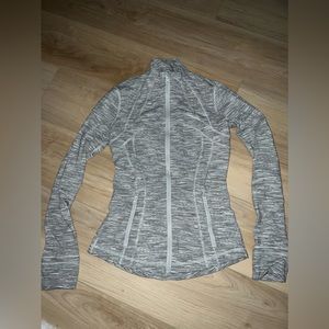 Grey lululemon define jacket size 4